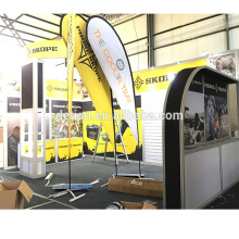 Detian display offer 3x6 exhibition stand for expo, custom portable booth design